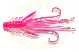 Нимфы Trout Red Bass 50мм, pink/silver