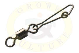 Grows Culture Rolling Swivel with Hooked Snap №10, 8шт, 5кг