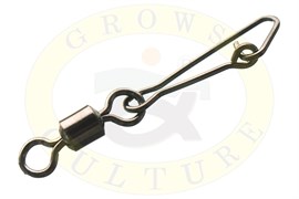 Grows Culture Rolling Swivel with Hooked Snap №8, 8шт, 12кг